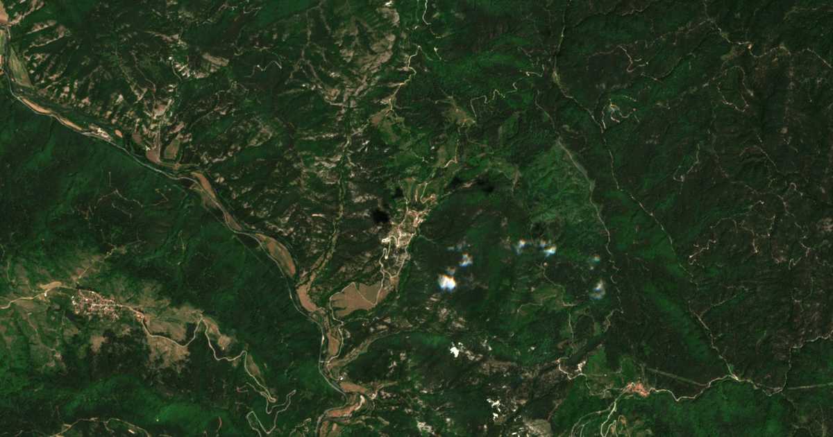 Carte satellite de Gostun