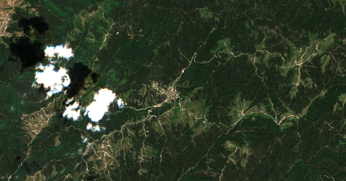 Carte satellite de Babyak