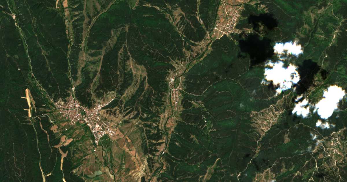 Carte satellite de Dagonovo