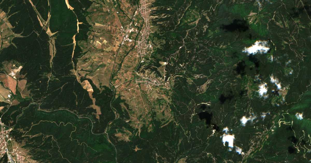 Carte satellite de Gorno Kraishte