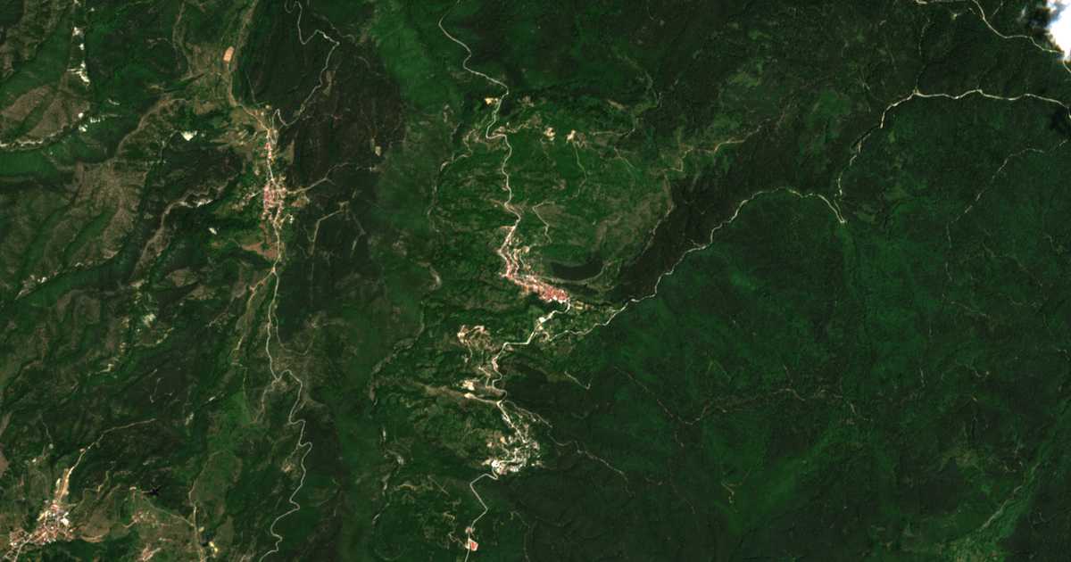 Carte satellite de Gorno Dryanovo