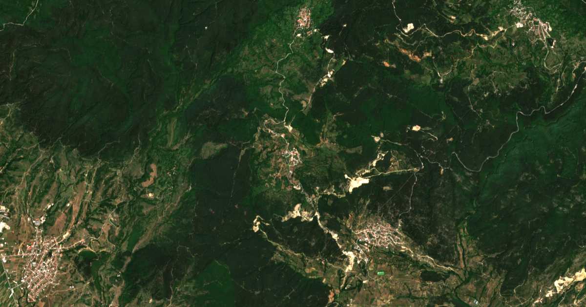 Carte satellite de Krushevo