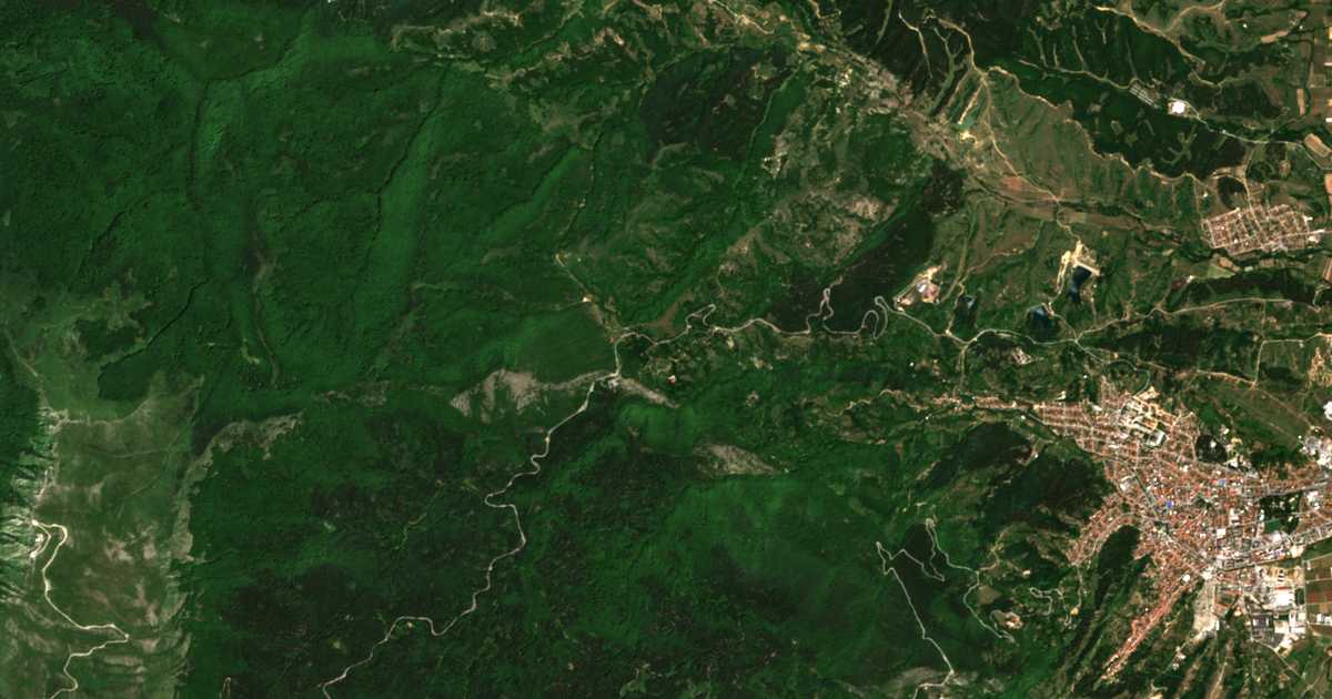 Carte satellite de Dobrotino