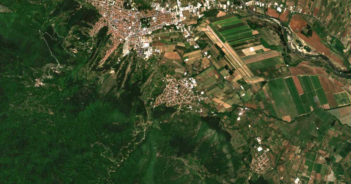 Carte satellite de Musomishta