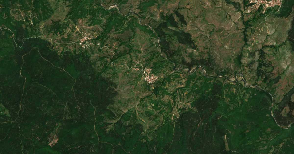 Carte satellite de Beslen