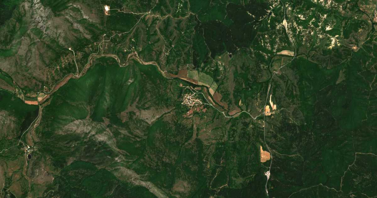 Carte satellite de Ilinden