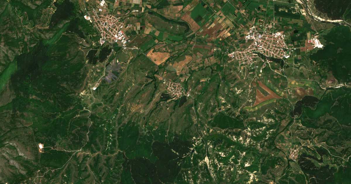 Carte satellite de Sadovo