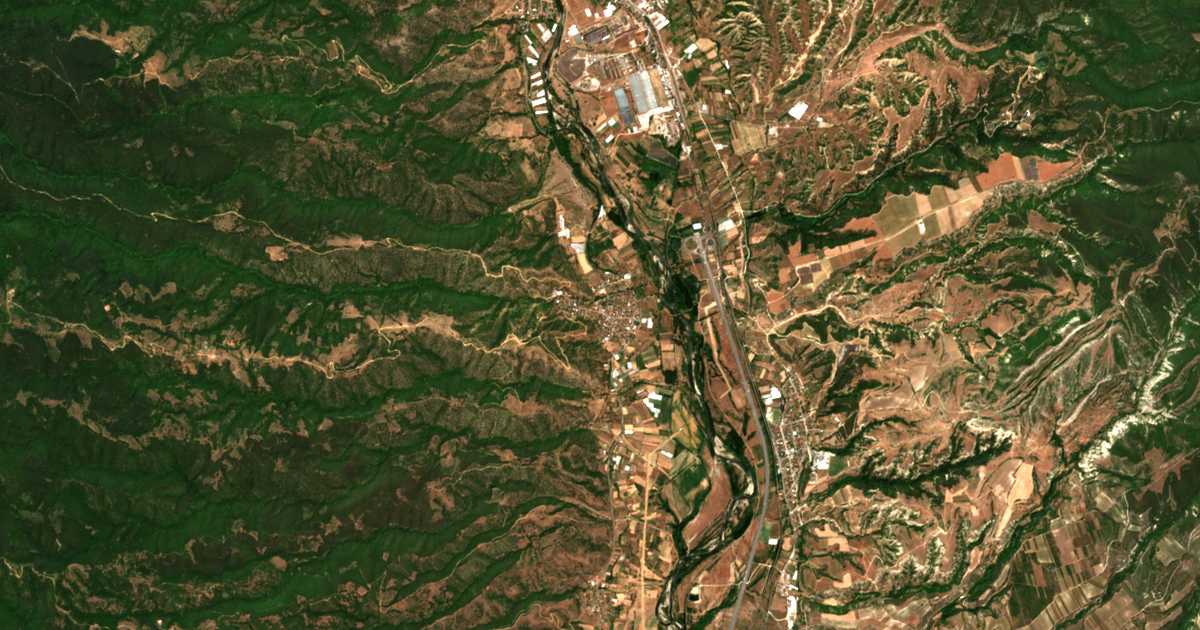 Carte satellite de Slivnitsa