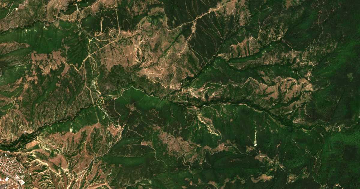 Carte satellite de Vlahi