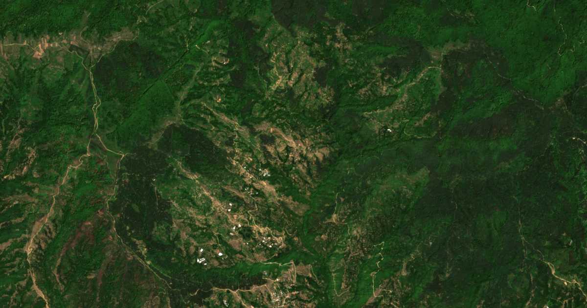 Carte satellite de Baskaltsi