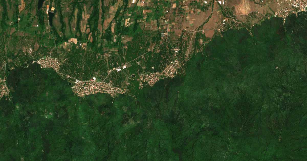 Carte satellite de Belasitsa
