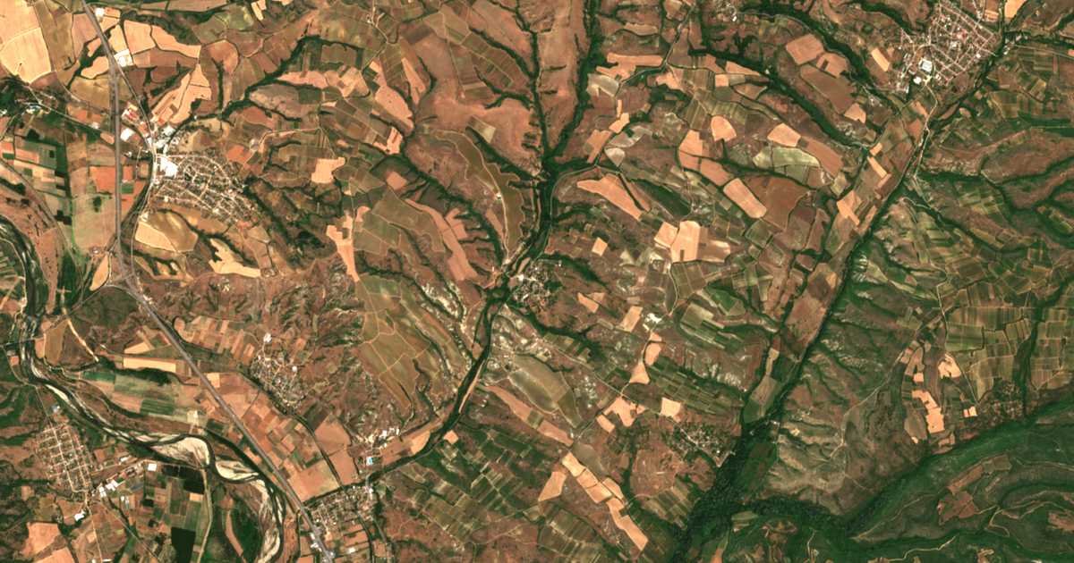 Carte satellite de Dolno Spanchevo
