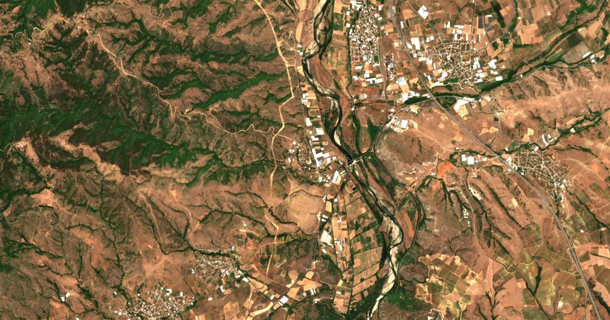 Carte satellite de Ribnik
