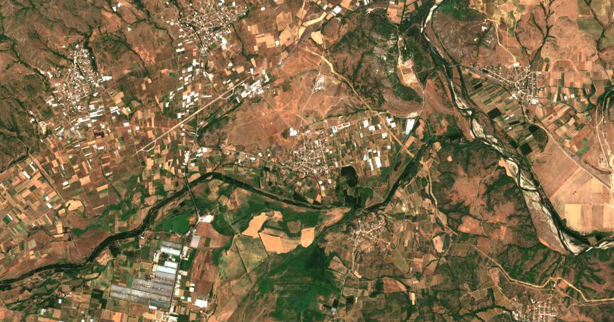 Carte satellite de Rupite