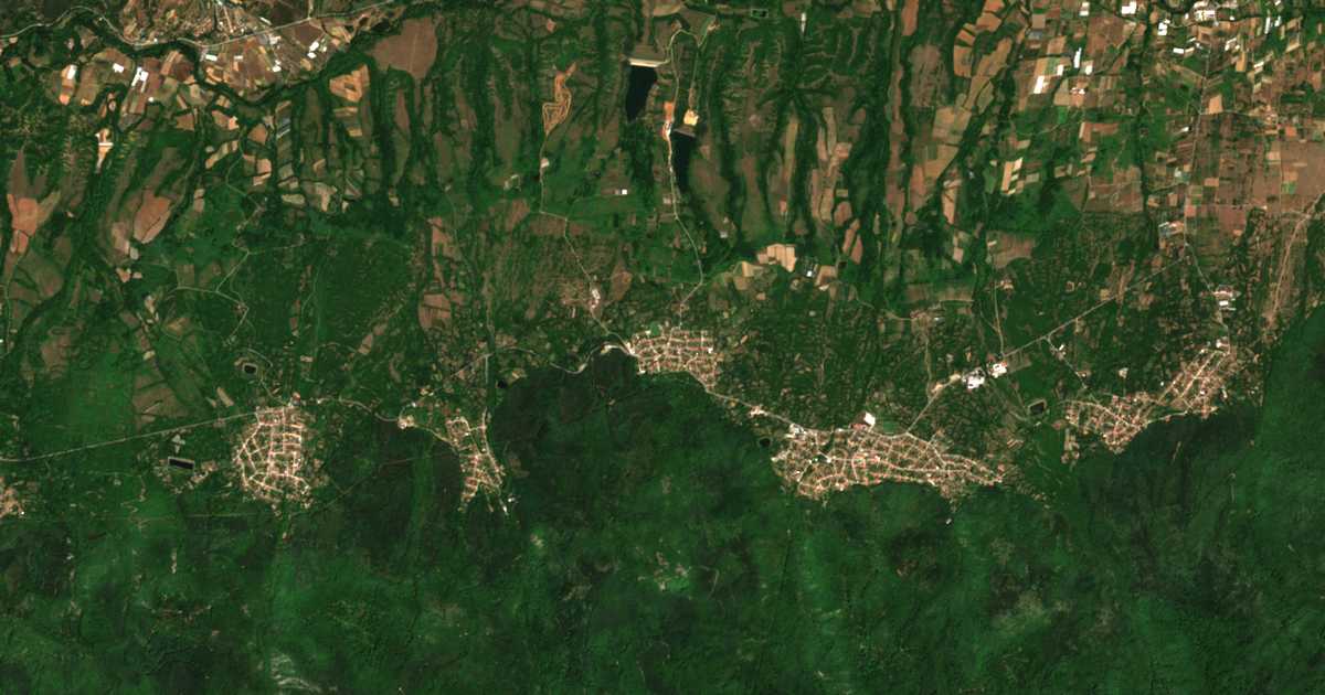 Carte satellite de Samuilovo