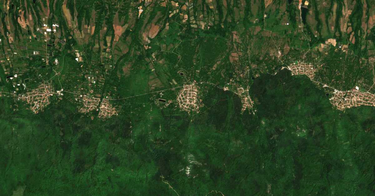 Carte satellite de Yavornitsa