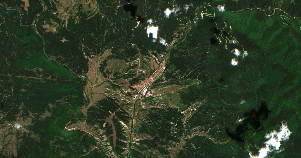 Carte satellite de Eleshnitsa