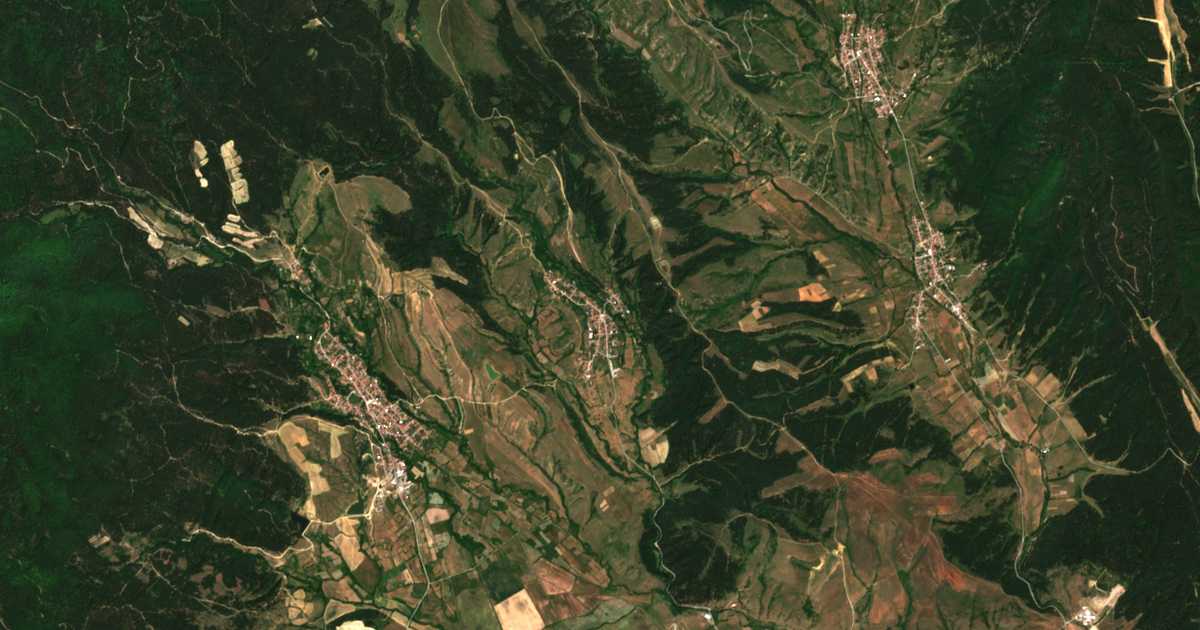 Carte satellite de Godlevo