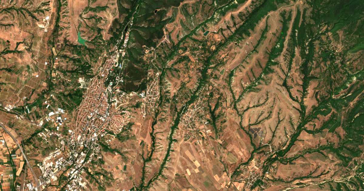Carte satellite de Belevehchevo