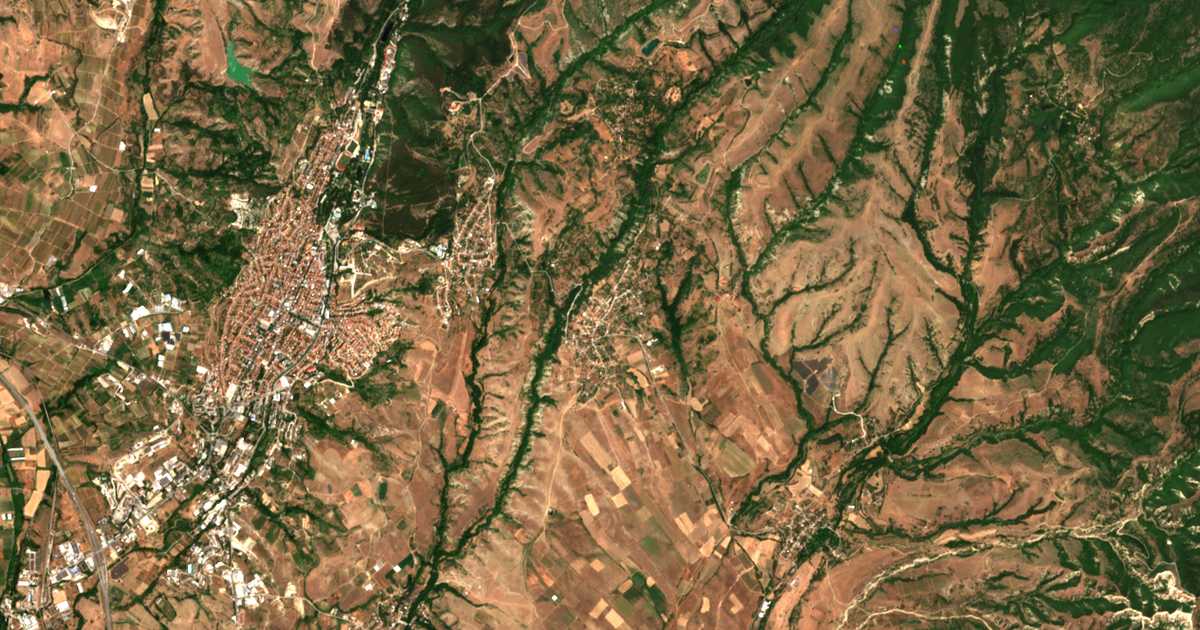 Carte satellite de Dzhigurovo