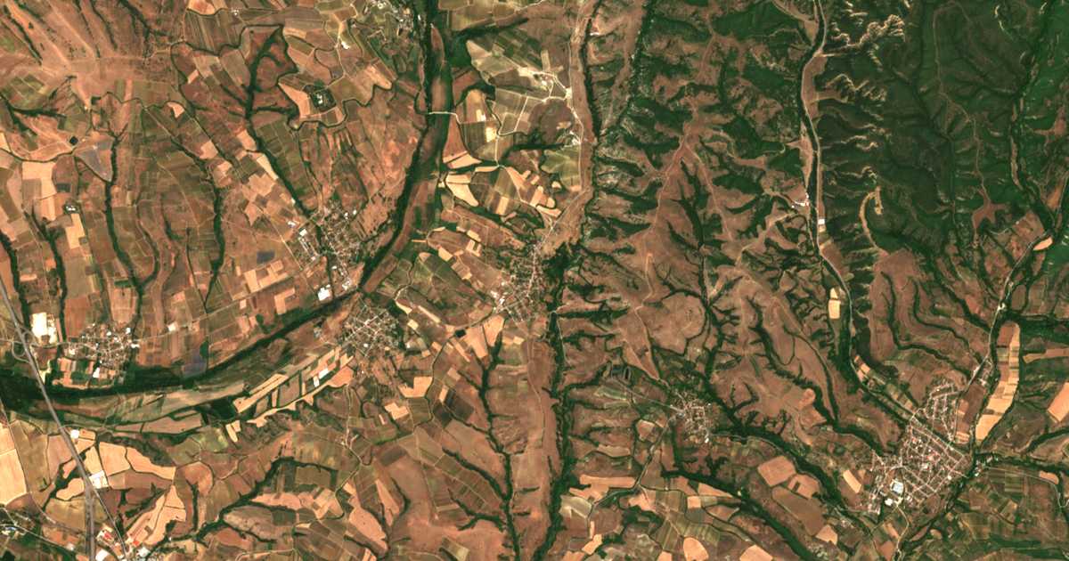 Carte satellite de Harsovo