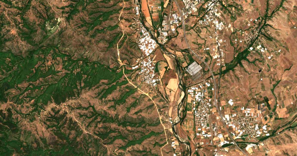 Carte satellite de Lebnitsa