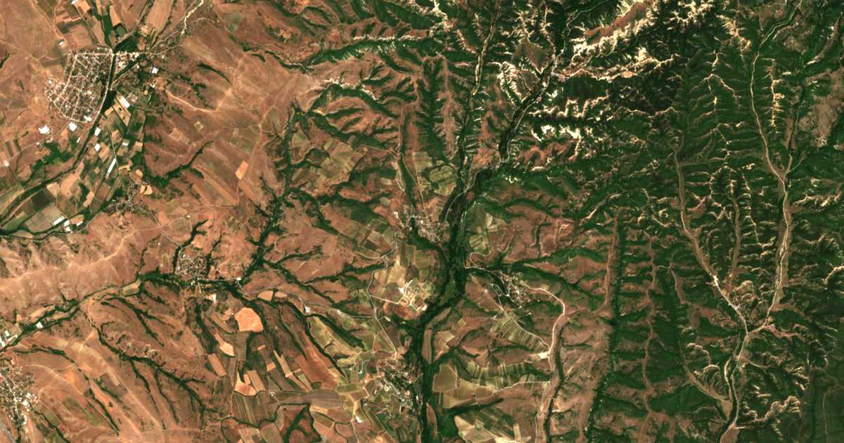 Carte satellite de Lozenitsa
