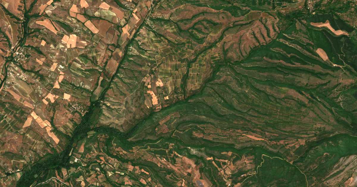 Carte satellite de Piperitsa