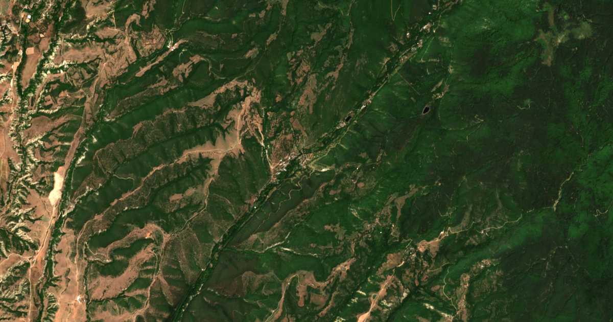 Carte satellite de Stozha