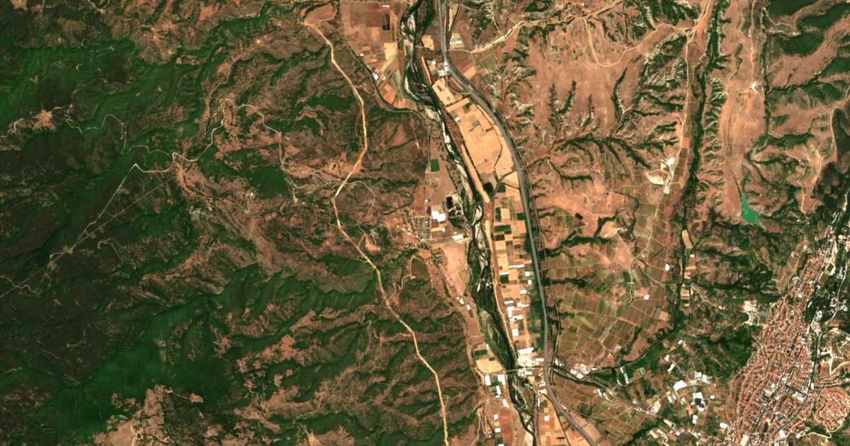Carte satellite de Valkovo