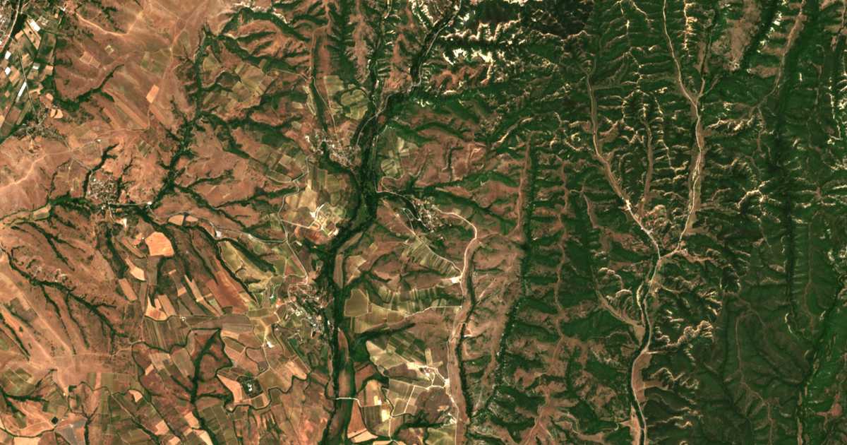 Carte satellite de Vinogradi