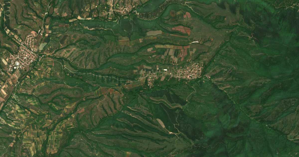 Carte satellite de Yanovo
