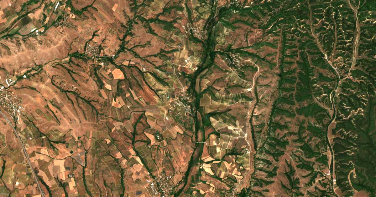 Carte satellite de Zornitsa
