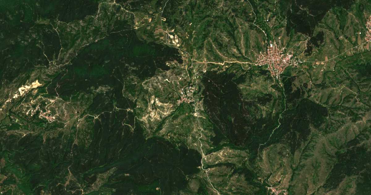 Carte satellite de Fargovo