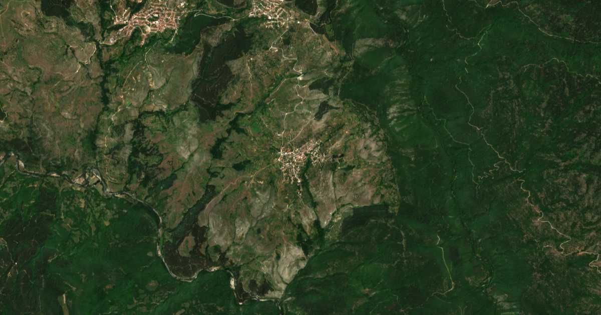 Carte satellite de Godeshevo