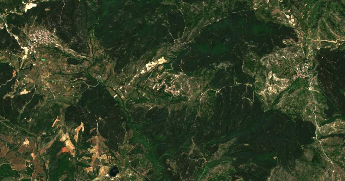 Carte satellite de Kribul