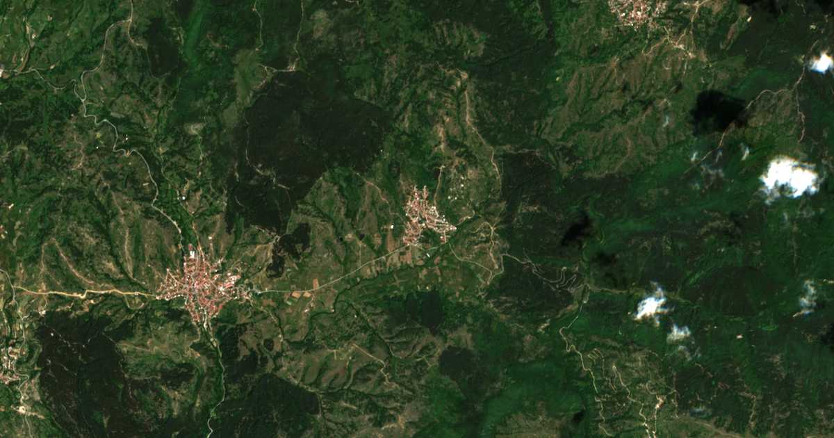 Carte satellite de Vaklinovo