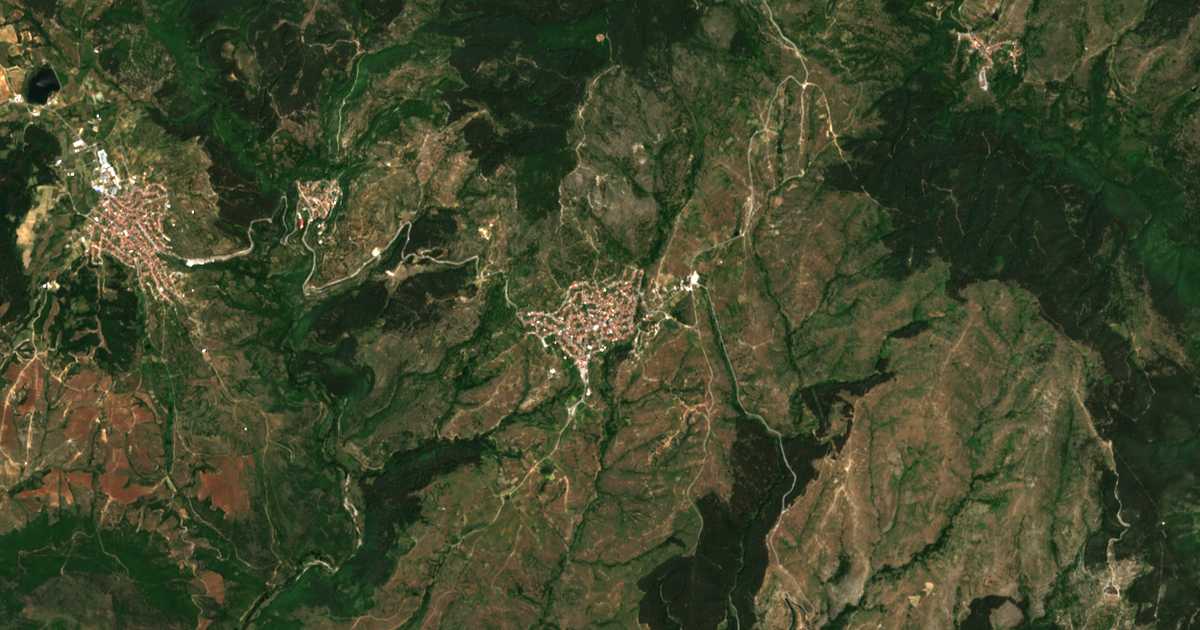 Carte satellite de Valkosel