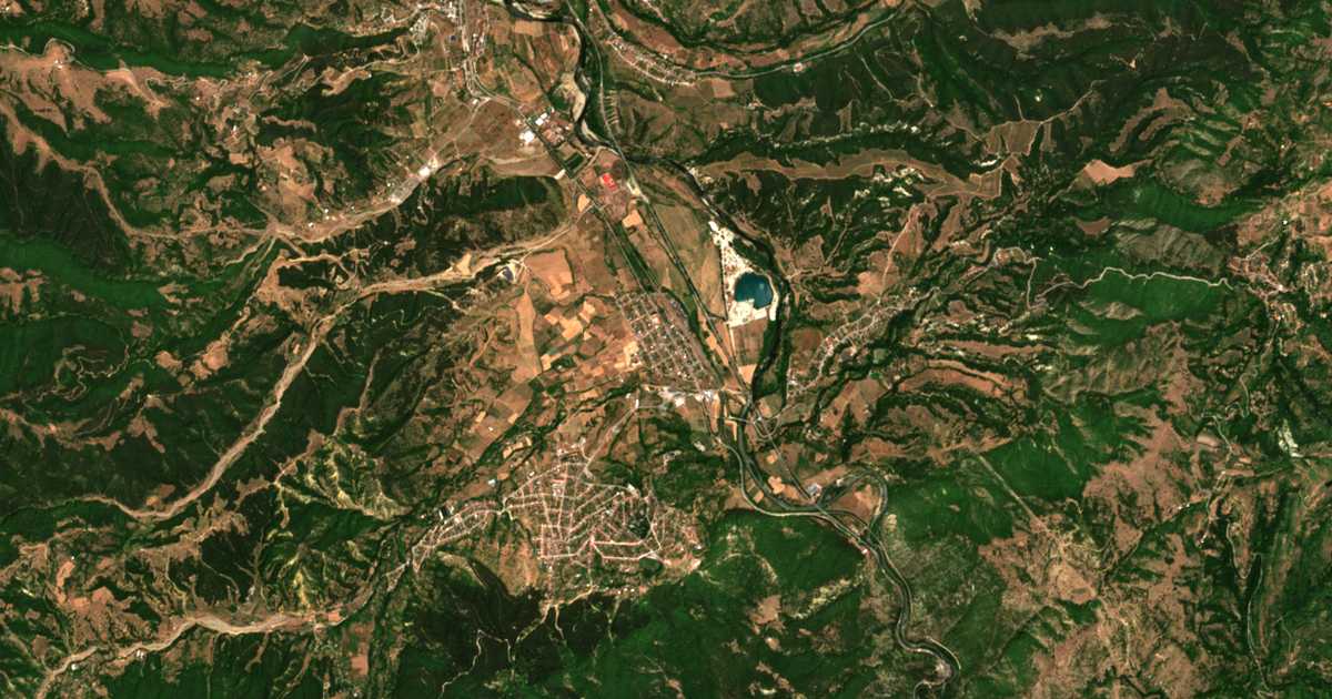 Carte satellite de Cherniche