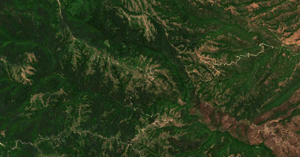 Carte satellite de Goreme