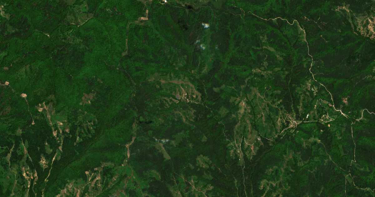 Carte satellite de Klepalo