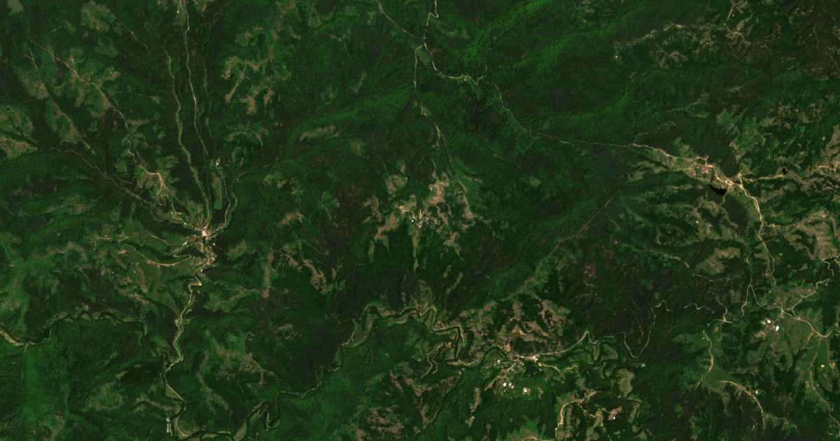 Carte satellite de Kolibite
