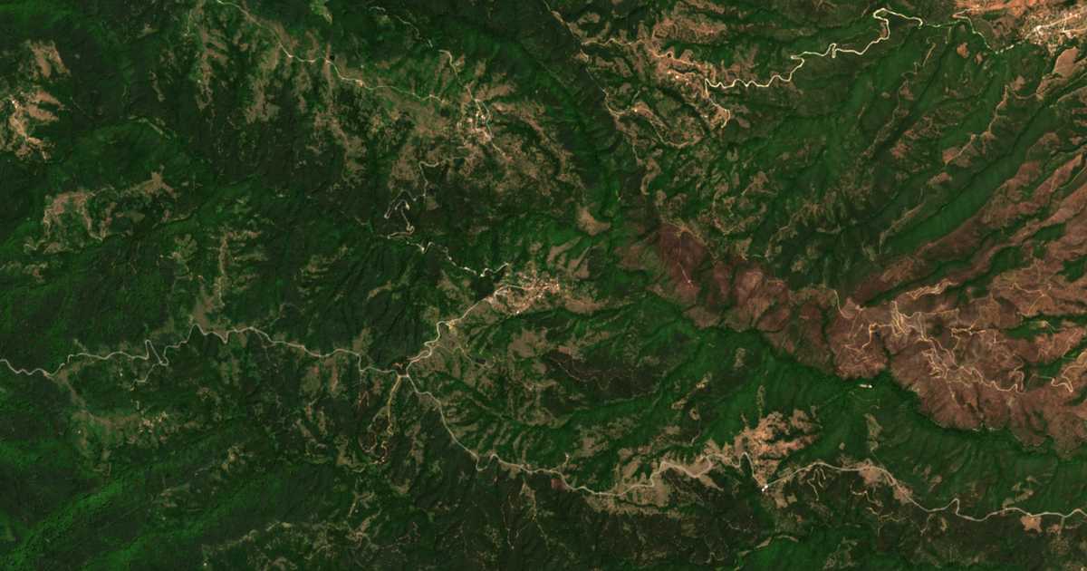 Carte satellite de Tsaparevo