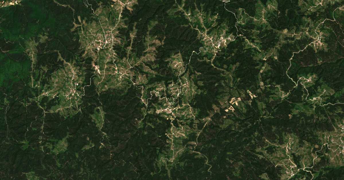 Carte satellite de Bel Kamen