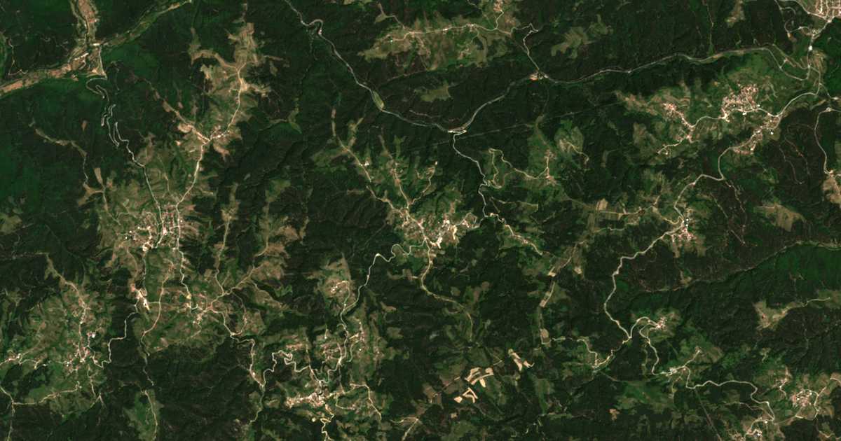Carte satellite de Smolevo