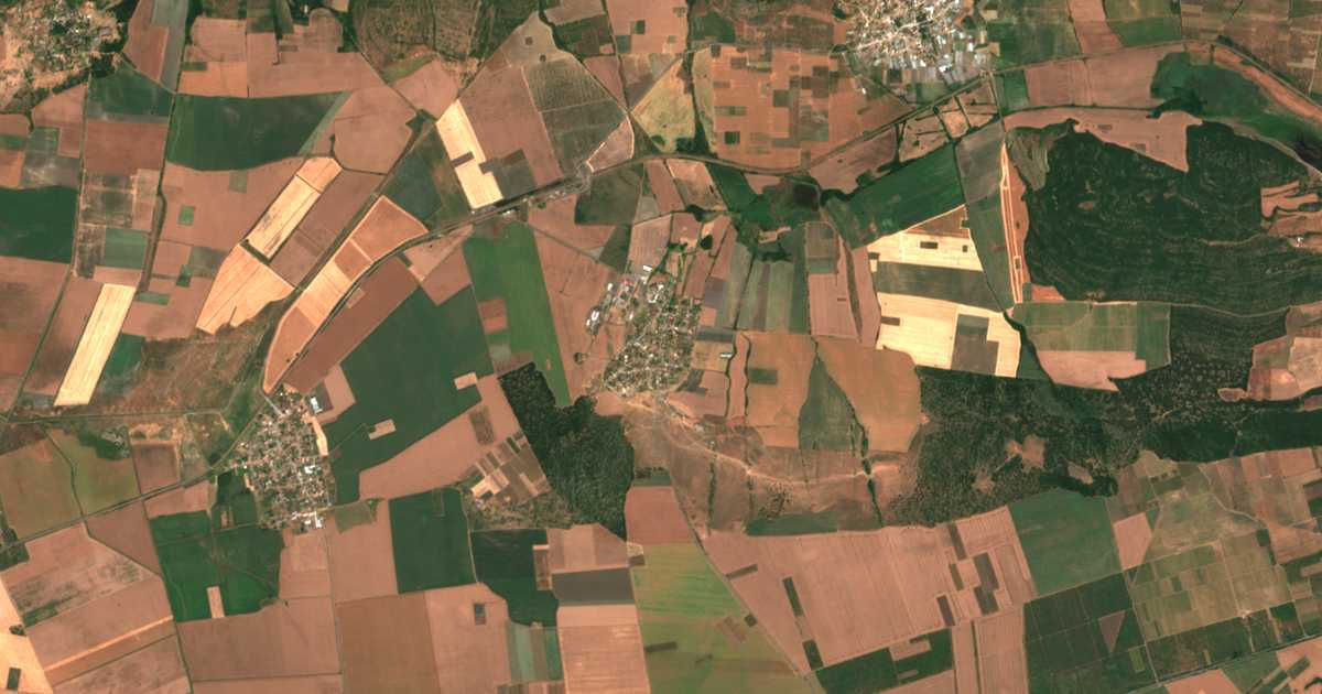 Carte satellite de Chernograd