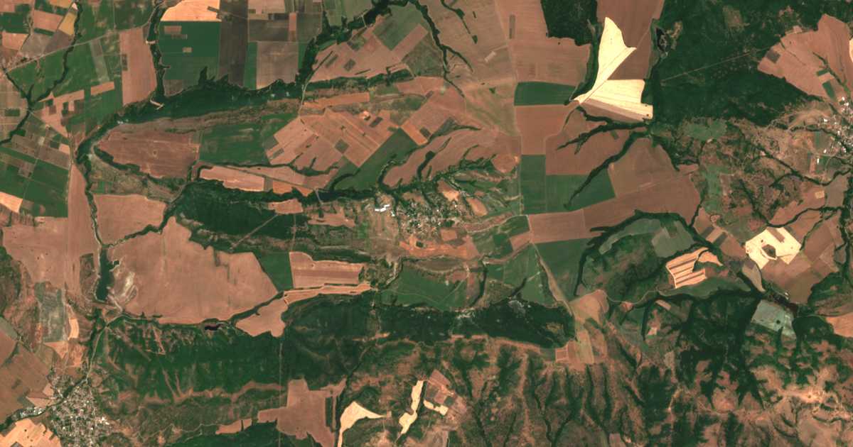 Carte satellite de Dryankovets