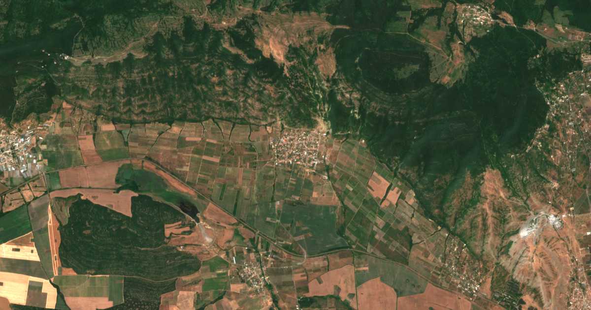 Carte satellite de Karageorgievo