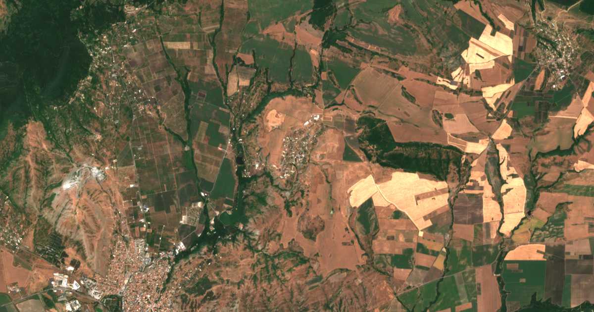 Carte satellite de Lyaskovo