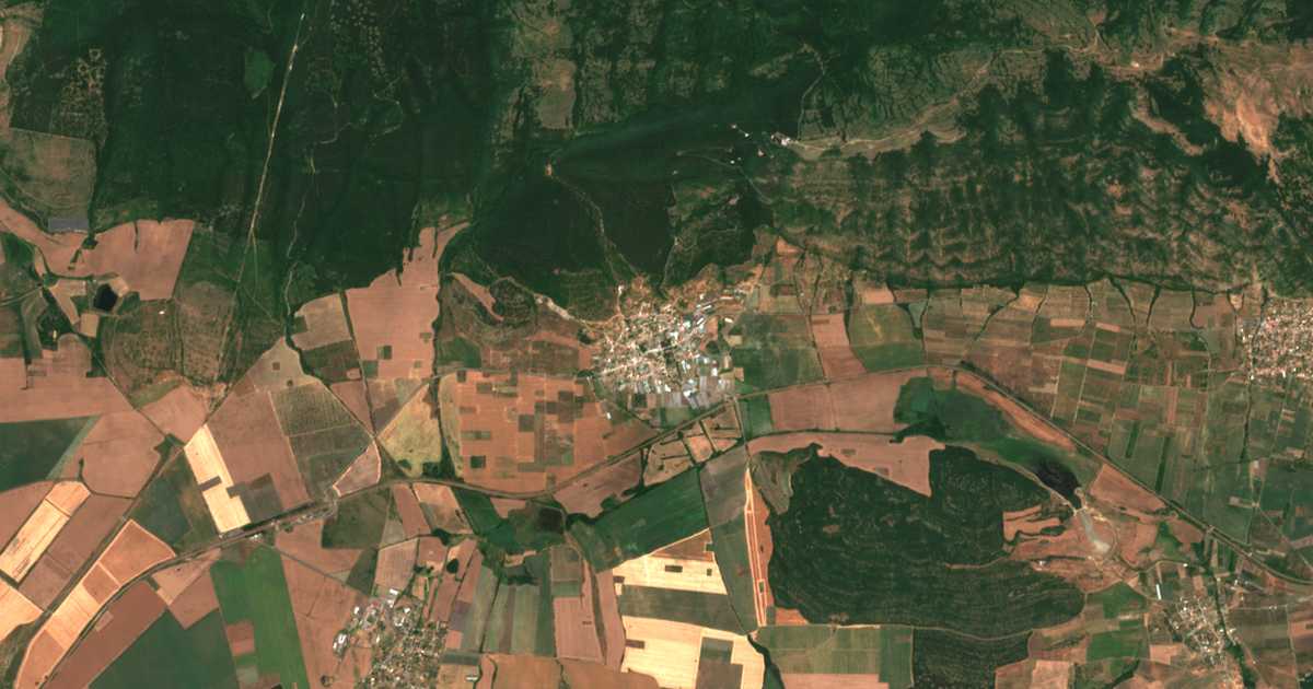 Carte satellite de Topolitsa